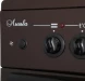 Плита Электрическая Лысьва EF4004MK00 коричневый стеклокерамика (без крышки)