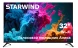 Телевизор LED Starwind 32&amp;quot; SW-LED32SG300 Яндекс.ТВ Frameless черный/черный HD 60Hz DVB-T DVB-T2 DVB-C DVB-S DVB-S2 USB WiFi Smart TV