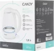 Чайник электрический Candy CK-300 1.8л. 2200Вт белый корпус: стекло/пластик (QA00A0M00RU)
