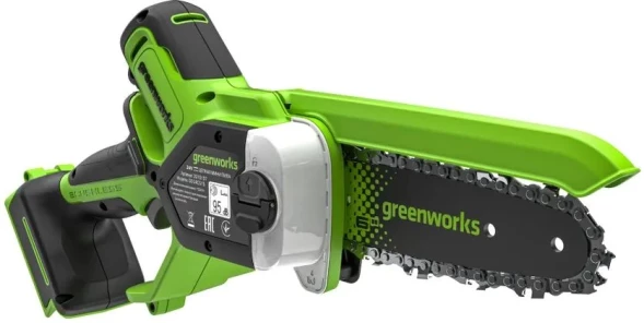Цепная пила Greenworks GD24CS15 аккум. 600Вт 0.8л.с. дл.шины:6&amp;quot; (15cm) (2010107)