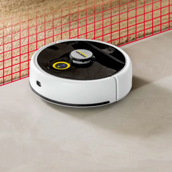 Пылесос-робот Karcher RCF 3 36Вт белый/черный