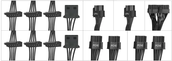 Блок питания Digma ATX 850W DPSU-850W-BR 80+ bronze (20+4pin) APFC 120mm fan 6xSATA RTL