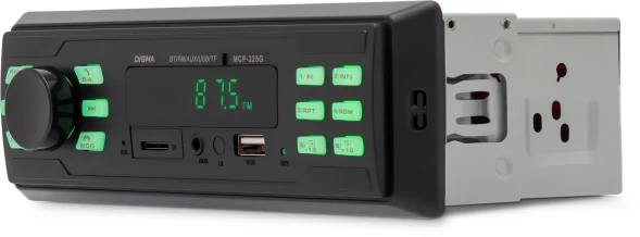 Автомагнитола Digma MCP-225G 1DIN 2x45Вт v5.0 AUX 2