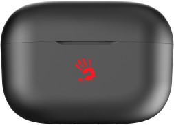 Гарнитура вкладыши A4Tech Bloody M30 черный/красный беспроводные bluetooth в ушной раковине (M30 (BLACK+RED))