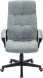 Кресло руководителя Бюрократ CH-824 Fabric серо-голубой Light-28 крестов. пластик
