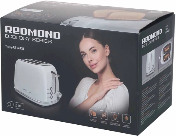 Тостер Redmond RT-M421 815Вт серый