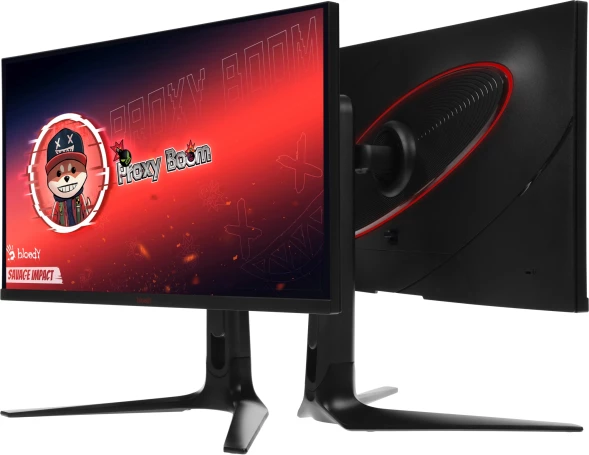 Монитор Bloody 27&amp;quot; MN272Q темно-серый IPS LED 1ms 16:9 HDMI M/M матовая HAS Piv 400cd 178гр/178гр 2560x1440 240Hz G-Sync FreeSync DP 2K 6.55кг