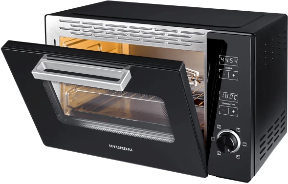 Мини-печь Hyundai MIO-HY100 38л. 1800Вт черный