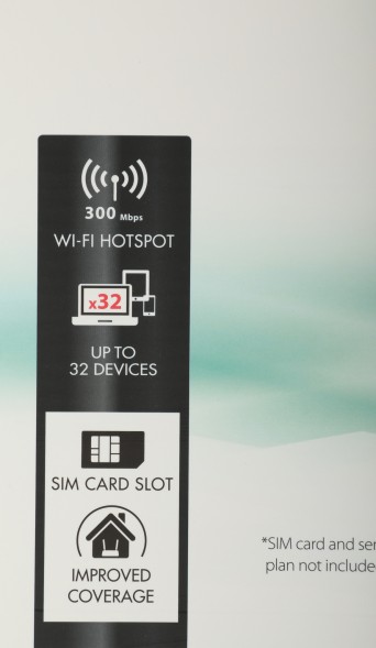 Роутер беспроводной D-Link DWR-921 N300 10/100/1000BASE-TX черный