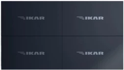 Панель Ikar 55" ПВ 55-115-100 (3.5 мм) черный IPS LED 8ms 16:9 DVI HDMI M/M матовая 1200:1 500cd 178гр/178гр 3840x2160 VGA DP UHD USB 40кг (RUS)