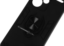 Чехол (клип-кейс) BoraSCO для Xiaomi Redmi Note 13 Pro+ Anti-Shok Case черный (52500)