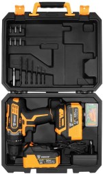 Дрель-шуруповерт Deko DKCD20 IMPACT аккум. патрон:быстрозажимной (кейс в комплекте) (063-4420)