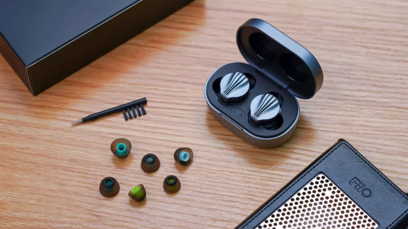 Наушники внутриканальные Fiio FW3 серый беспроводные bluetooth в ушной раковине (80003302)