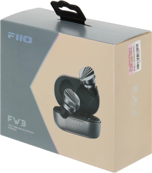 Наушники внутриканальные Fiio FW3 серый беспроводные bluetooth в ушной раковине (80003302)