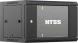 Шкаф коммутационный NTSS NTSS-W9U6045GS-BL настенный 9U 570x450мм пер.дв.стекл 60кг черный 350мм 20.1кг 220град. 370мм IP20 сталь