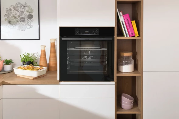 Духовой шкаф Электрический Gorenje BPS6737E14BG черный