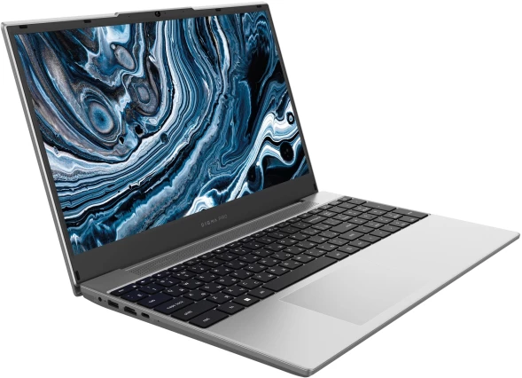 Ноутбук Digma Pro Breve Ryzen 5 7430U 16Gb SSD512Gb AMD Radeon Graphics 15.6&amp;quot; IPS FHD (1920x1080) Windows 11 Pro silver WiFi BT Cam 4500mAh (DN15R5-ADXW09)