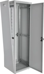 Шкаф коммутационный ЦМО (ШТК-Э-42.6.8-33АА) напольный 42U 600x800мм пер.дв.металл металл 2 бок.пан. направл.под закл.гайки 710кг серый 715мм 87кг 180град. 1987мм IP20 сталь