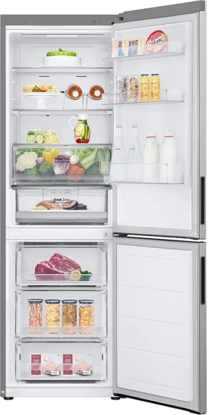 Холодильник LG GC-B459ANMW 2-хкамерн. серебристый инвертер