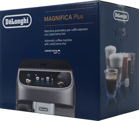 Кофемашина Delonghi Magnifica Plus ECAM320.70.TB 1450Вт титановый/черный