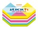 Блок самоклеящийся бумажный Stick`n 21827 61x70мм 250лист. неон ассорти &amp;quot;гексагон&amp;quot;