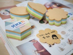 Блок самоклеящийся бумажный Stick`n 21827 61x70мм 250лист. неон ассорти &amp;quot;гексагон&amp;quot;