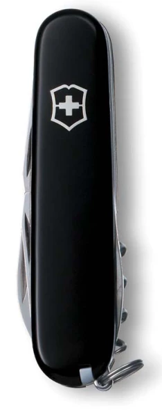 Нож перочинный Victorinox Spartan (1.3603.3B1) 91мм 12функц. черный блистер