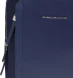 Рюкзак женский Piquadro Lyra CA5566W92T/BLU темно-синий нейлон/натур.кожа