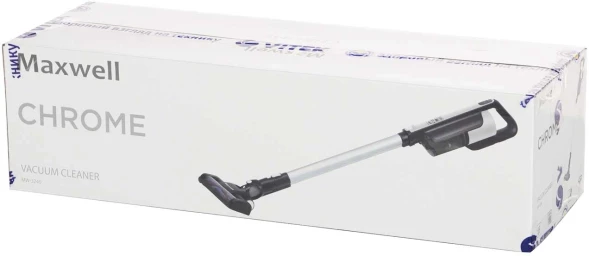 Пылесос Maxwell MW-3246 120Вт белый/черный