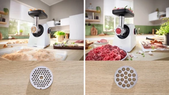 Мясорубка Bosch MFWS420W 1900Вт белый