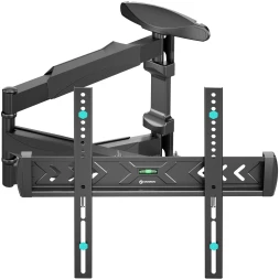 Кронштейн для телевизора Onkron NP47 черный 40"-75" макс.35кг настенный поворот и наклон