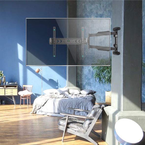 Кронштейн для телевизора Onkron NP47 черный 40&amp;quot;-75&amp;quot; макс.35кг настенный поворот и наклон