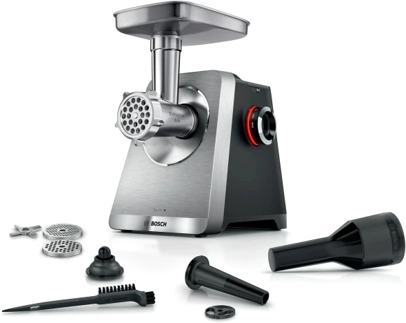 Мясорубка Bosch Series 8 MFWS820M 2500Вт черный