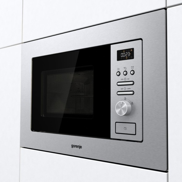 Микроволновая печь Gorenje BM201AG1X 20л. 800Вт нержавеющая сталь (встраиваемая)