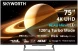 Телевизор QLED Skyworth 75&amp;quot; 75X67H Nexo Mini-LED черный/серый 4K Ultra HD 120Hz MEMC DVB-T DVB-T2 DVB-C DVB-S DVB-S2 USB WiFi Smart TV