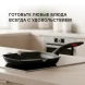 Сковорода-гриль Rondell Perfect RDA-1562 квадратная 28см покрытие: Xylan Plus ручка несъемная (без крышки) черный