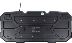 Клавиатура Оклик 700G Dynasty черный USB Multimedia for gamer LED