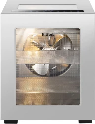 Сушка для фруктов и овощей Kitfort КТ-4977 36под. 890Вт нержавеющая сталь