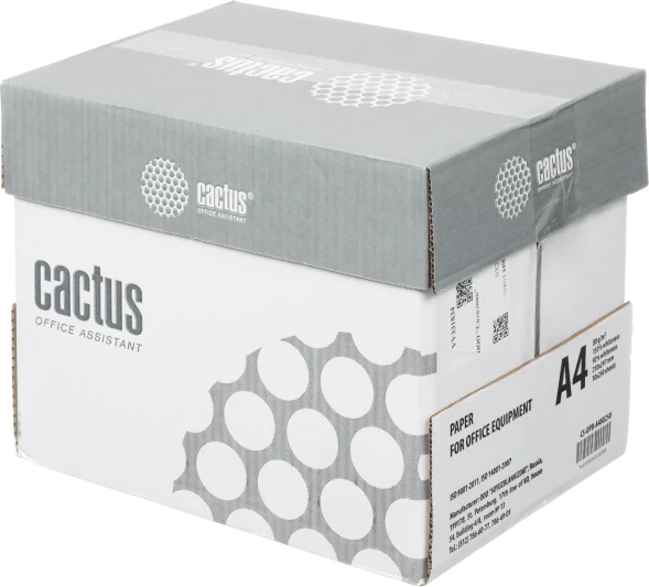 Бумага Cactus B CS-OPB-A480250 A4 марка B/80г/м2/250л./белый CIE153% общего назначения(офисная)