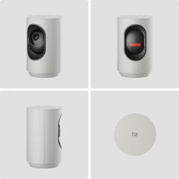 Камера видеонаблюдения IP Yandex YNDX-00582GRY Wi-Fi 5.85-5.85мм цв. корп.:серый