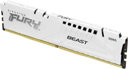 Память DDR5 16GB 6000MHz Kingston KF560C36BWE2-16 Fury Beast White Expo RTL PC5-48000 CL36 DIMM 288-pin 1.35В dual rank с радиатором Ret