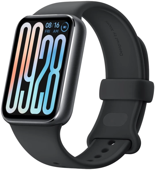 Фитнес-трекер Xiaomi Smart Band 9 Pro AMOLED корп.:черный рем.:черный (BHR8710GL)
