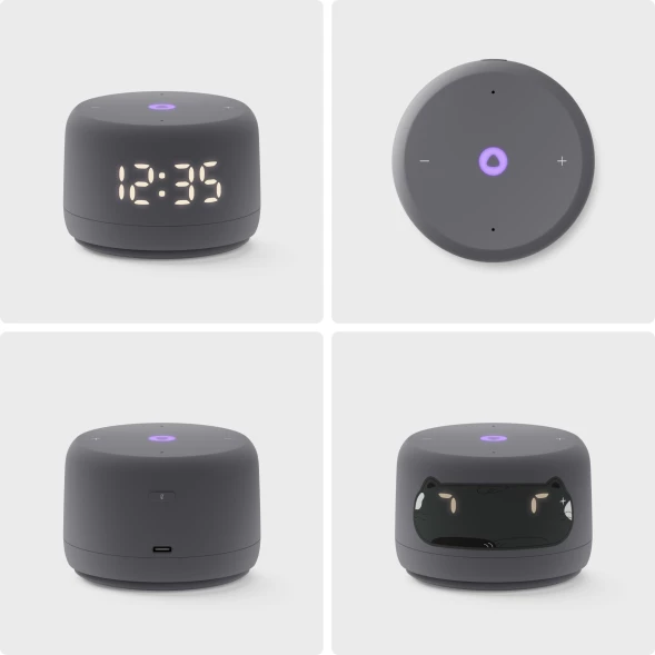 Умная колонка Yandex Станция Лайт 2 Алиса графитовый 6W 1.0 BT/Wi-Fi 10м (YNDX-00026GRY)