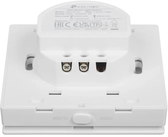 Умный выключатель TP-Link Tapo S210 1-нокл. белый
