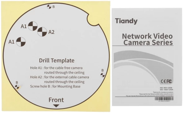 Камера видеонаблюдения IP Tiandy TC-C34KN I3/E/Y/C/2.8mm/V4.3 2.8-2.8мм цв. корп.:белый (TC-C34KN I3/E/Y/C/2.8/V4.3)
