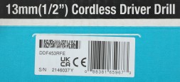 Дрель-шуруповерт Makita DDF453RFE аккум. патрон:быстрозажимной (кейс в комплекте)