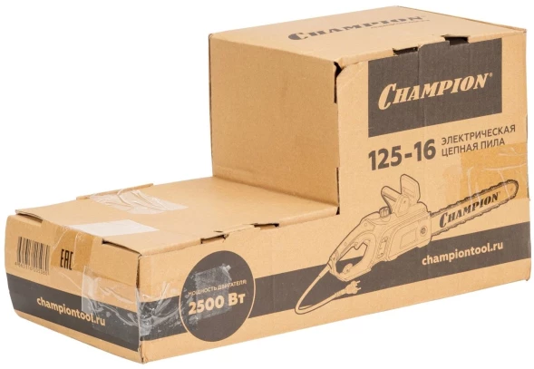 Цепная пила Champion 125-16 от сети 2500Вт дл.шины:16&amp;quot; (40cm)