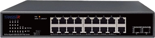 Коммутатор Trassir TR-NS14202S-185-16POE