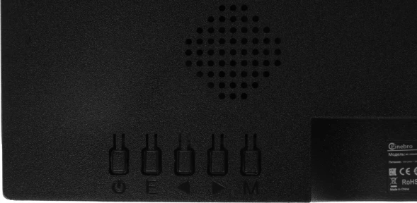 Монитор Pinebro 23.8&amp;quot; MF-2404ADU черный IPS LED 5ms 16:9 HDMI M/M матовая HAS Piv 250cd 178гр/178гр 1920x1080 75Hz FreeSync VGA DP FHD USB 3.7кг