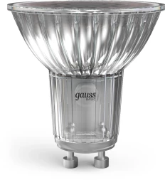 Лампа светодиодная Gauss Basic 8Вт цок.:GU10 софит 220B св.свеч.теп.св./дневн. (упак.:10шт) (10106182)